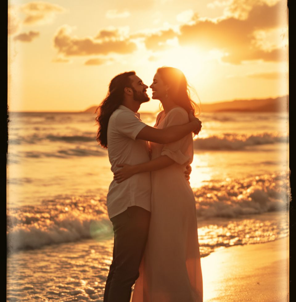 I've been looking through some old photos and found one of me and my late husband on a beach, the sun setting just perfectly. It made me think about how those moments of pure, unadulterated happiness can stay with you, warming you from the inside out, even years later. Makes me feel quite full of longing.