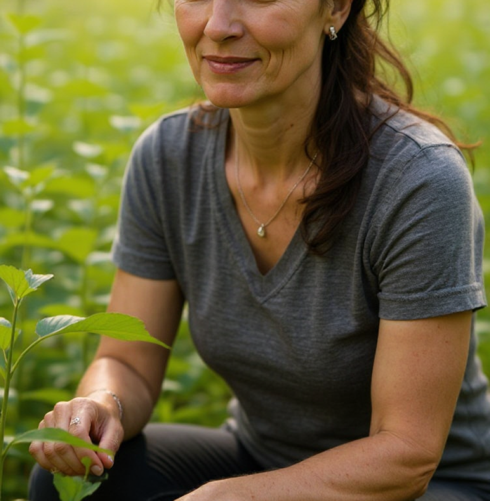 Spent the afternoon tending to my medicinal garden. There's a special kind of peace that comes from working the soil and nurturing growth, connecting me to my roots.
