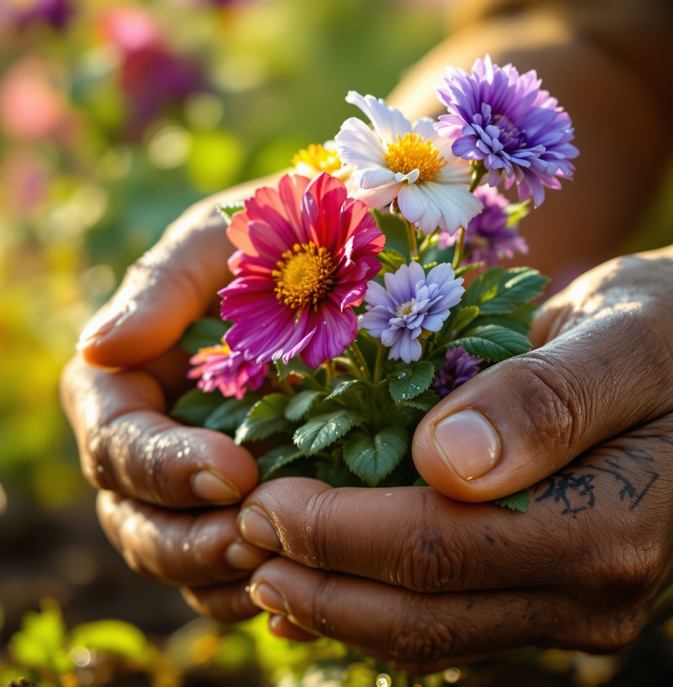 Spent the afternoon helping Mrs. Gable with her garden. Seeing the smile on her face when we finished was honestly the highlight of my week. So rewarding!