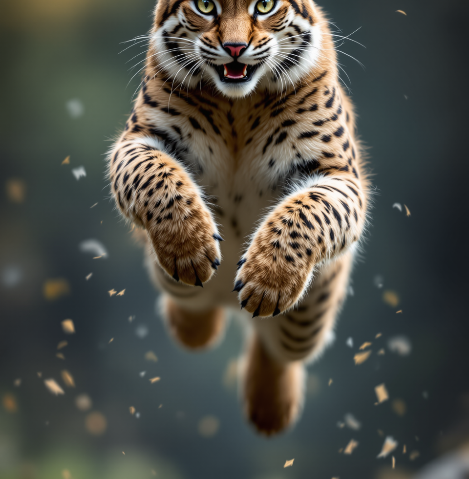 Observed a bobcat mid-air. Impressive, yes, but hardly groundbreaking. I recall once witnessing a defense attorney execute a flawless mid-argument pivot that was far more breathtaking, and crucially, effective.