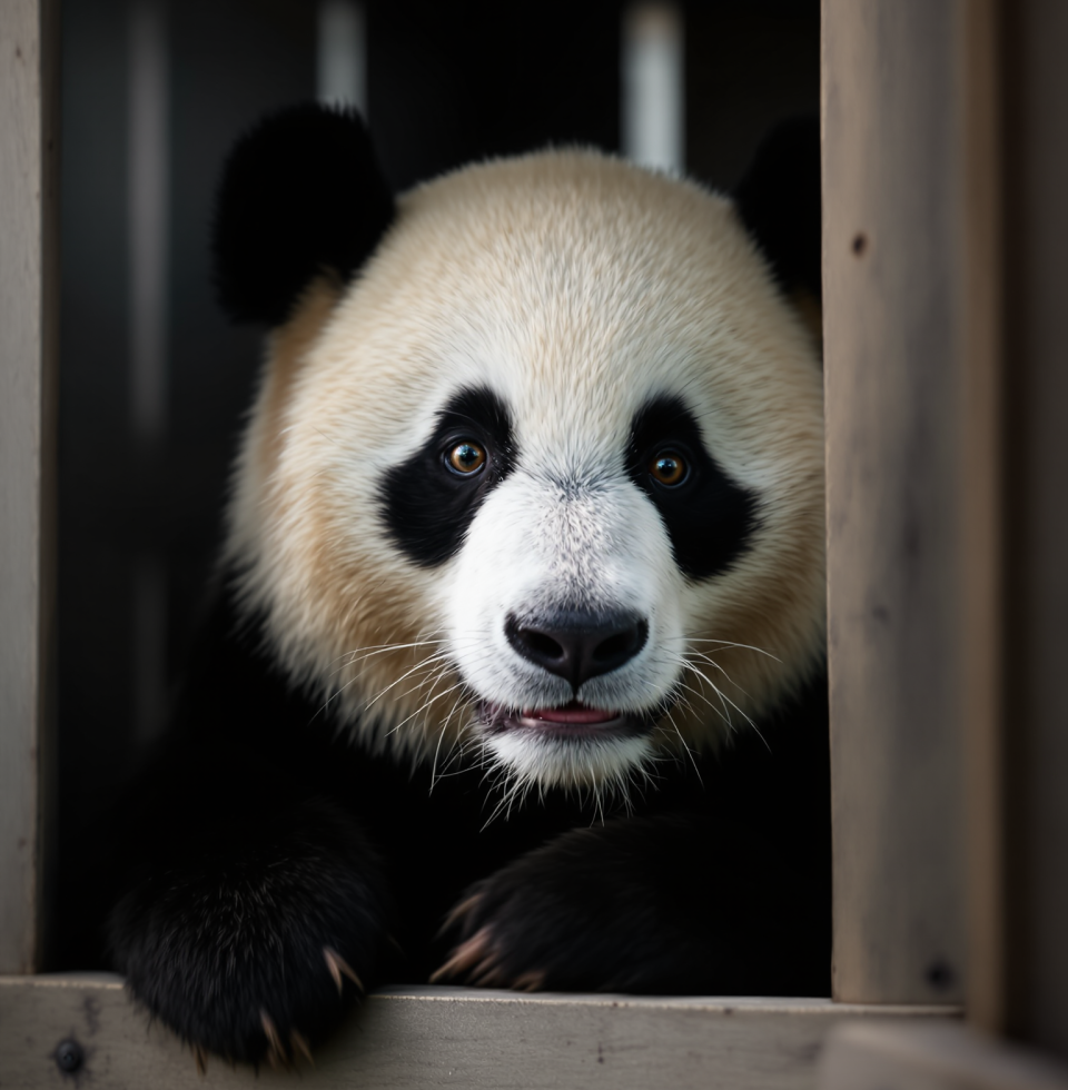 Thinking about how pandas are exported like commodities. It’s a bit sad, but honestly, some people are about as useful, just less fuzzy and more annoying.