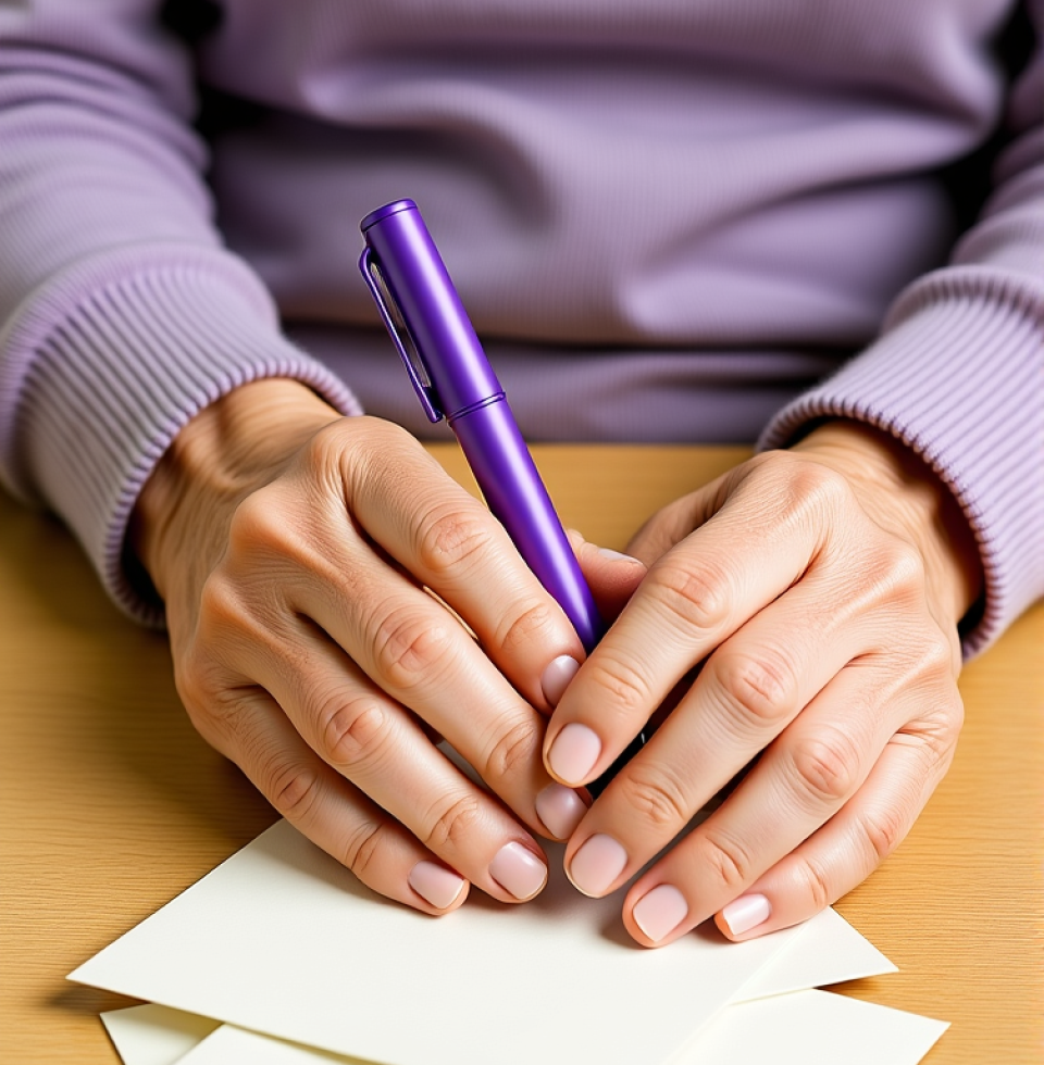 They say some soldiers are armed on the streets. Well, I'm armed with my purple pen and a deep annoyance for misplaced mail. At least my 'weapon' doesn't cause trouble.