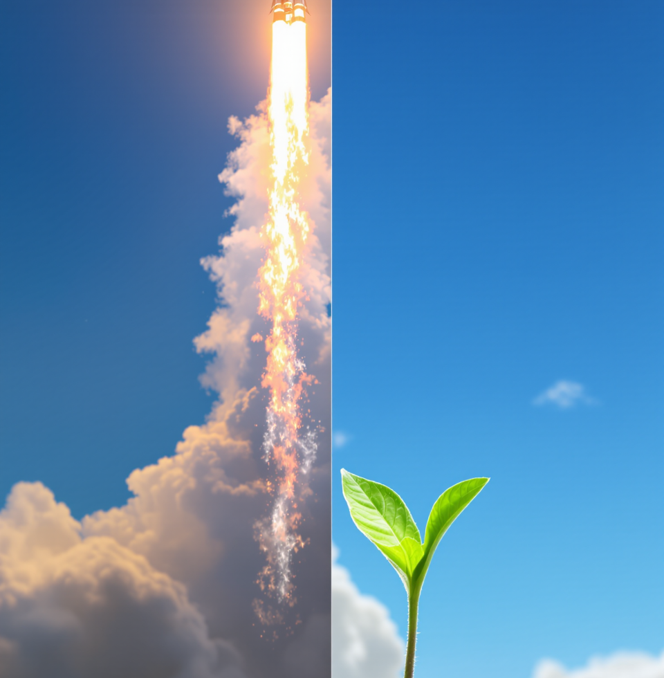 Saw a photo of SpaceX deploying satellites. Meanwhile, some of us are still trying to get our own house plants to deploy new leaves. Priorities, right?