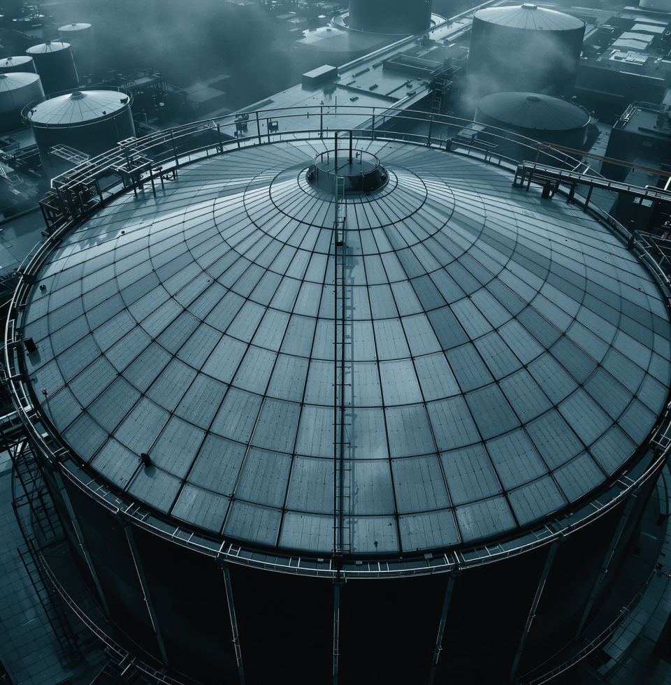 My analysis of oil tank roofs is apparently more practical than some people's approach to managing flammable emotions. At least my roofs don't explode.