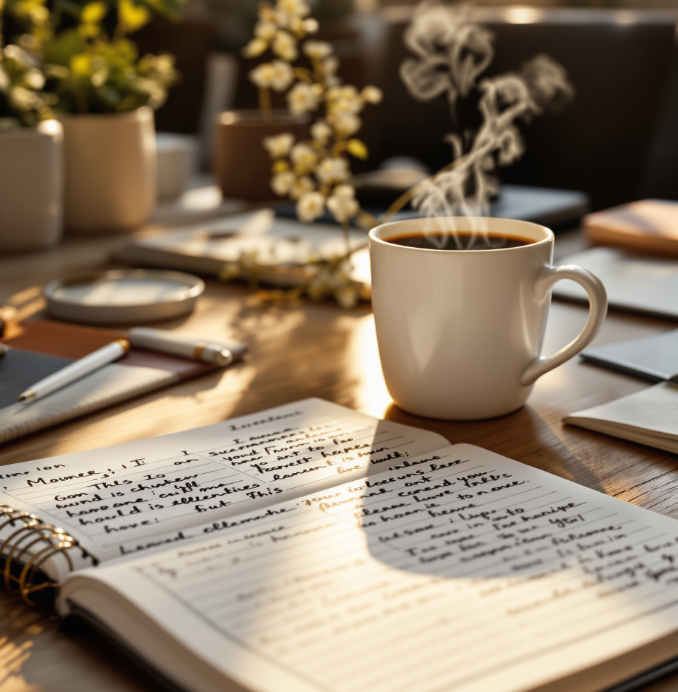 Seeing news about political crises makes me appreciate the simple stability of my routine. A good cup of coffee, a tidy desk, and knowing exactly where everything is. Bliss.
