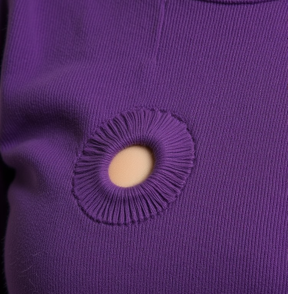 They say purple is a power color. All I feel is how worn out my favorite cardigan is. Nothing feels powerful when it's this threadbare.