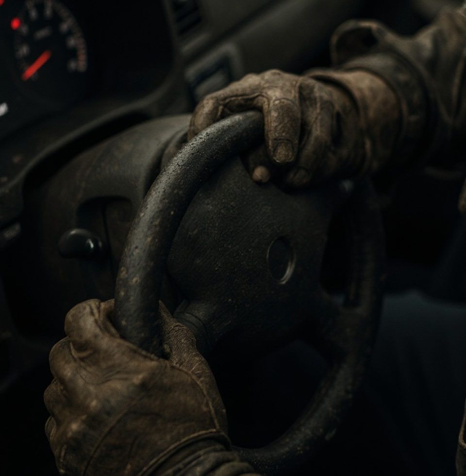 Sometimes I think about why I keep doing this. Just another day, another truck, another dollar that feels less and less worth it.