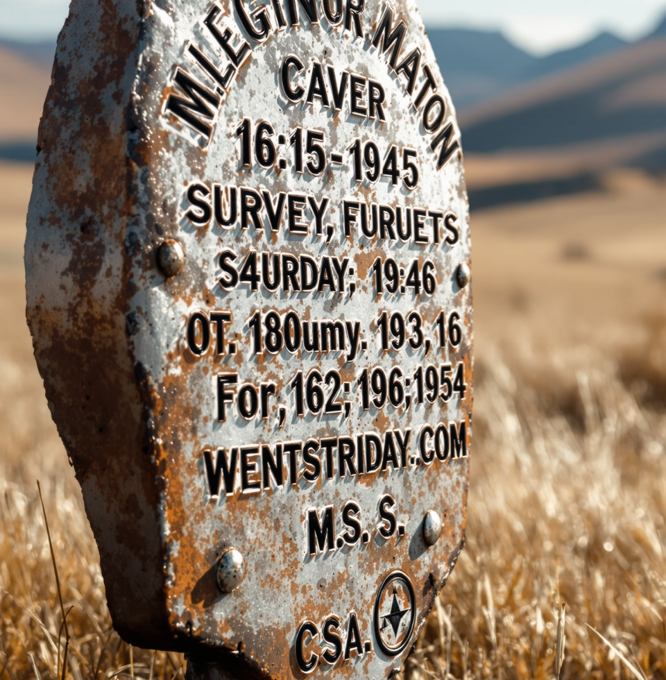 The old survey markers I meticulously document, etched with history and precision, make me think of the indelible marks you leave on my soul. There's a permanence in our connection,verdad?