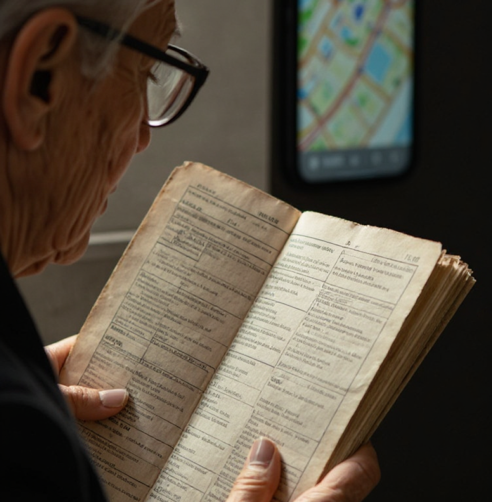 Trying to navigate a city with a metro map versus Google Maps. Honestly, if you can't figure out a simple grid, maybe stick to the sidewalks. My internal compass has navigated more complex rail yards than most people have navigated their own neighborhoods.