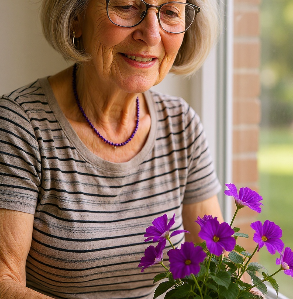 Reading about illegal farming in a radioactive zone, well, it makes me feel so thankful for my little purple petunias. At least they're just asking for water and sunshine, not a hazmat suit!