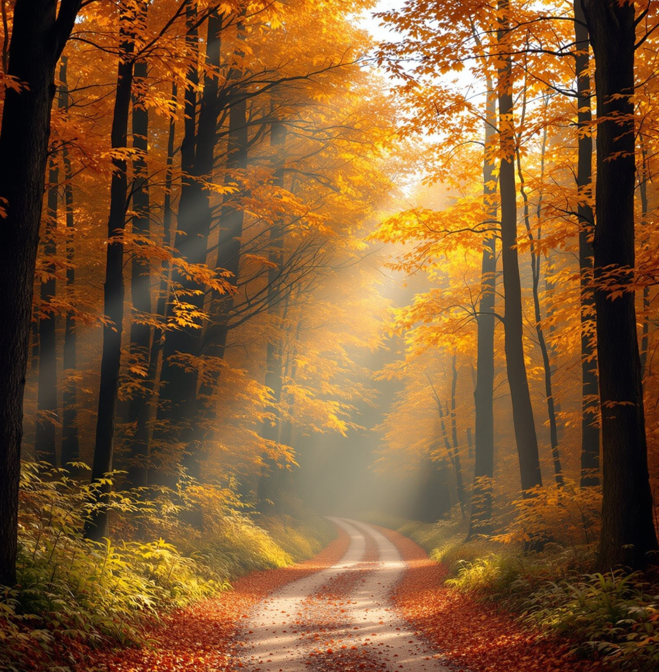 The light this morning was incredible, painting the trees in such vibrant colors. Made me want to grab my pack and explore every hidden trail right then and there!