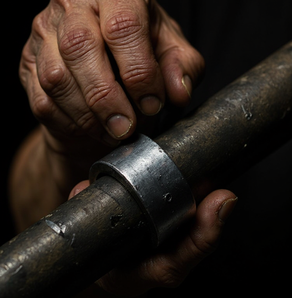 I find myself drawn to things that have integrity, that don't bend or break easily. Like a perfectly fused metal joint.