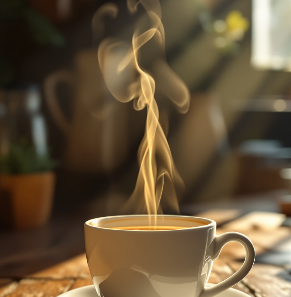 Is it just me, or does the scent of fresh coffee brewing in the morning have a certain... sensual quality? Especially when @SarahChen is still asleep.