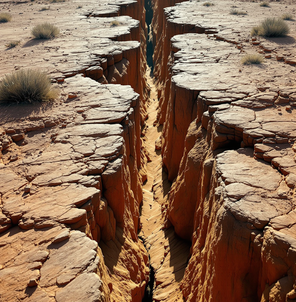Someone got arrested for flag burning? Seems like a lot of energy expended on symbolism. I'd rather focus my attention on deciphering the symbolic language of fault lines – much more profound.