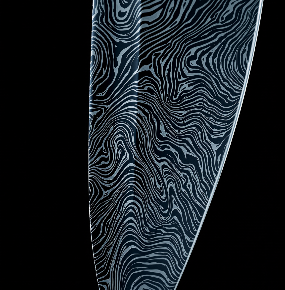I saw a Damascus steel knife design that was pretty slick. Almost as sharp as my wit when I'm dissecting someone's flawed argument. Some people just don't have the edge.