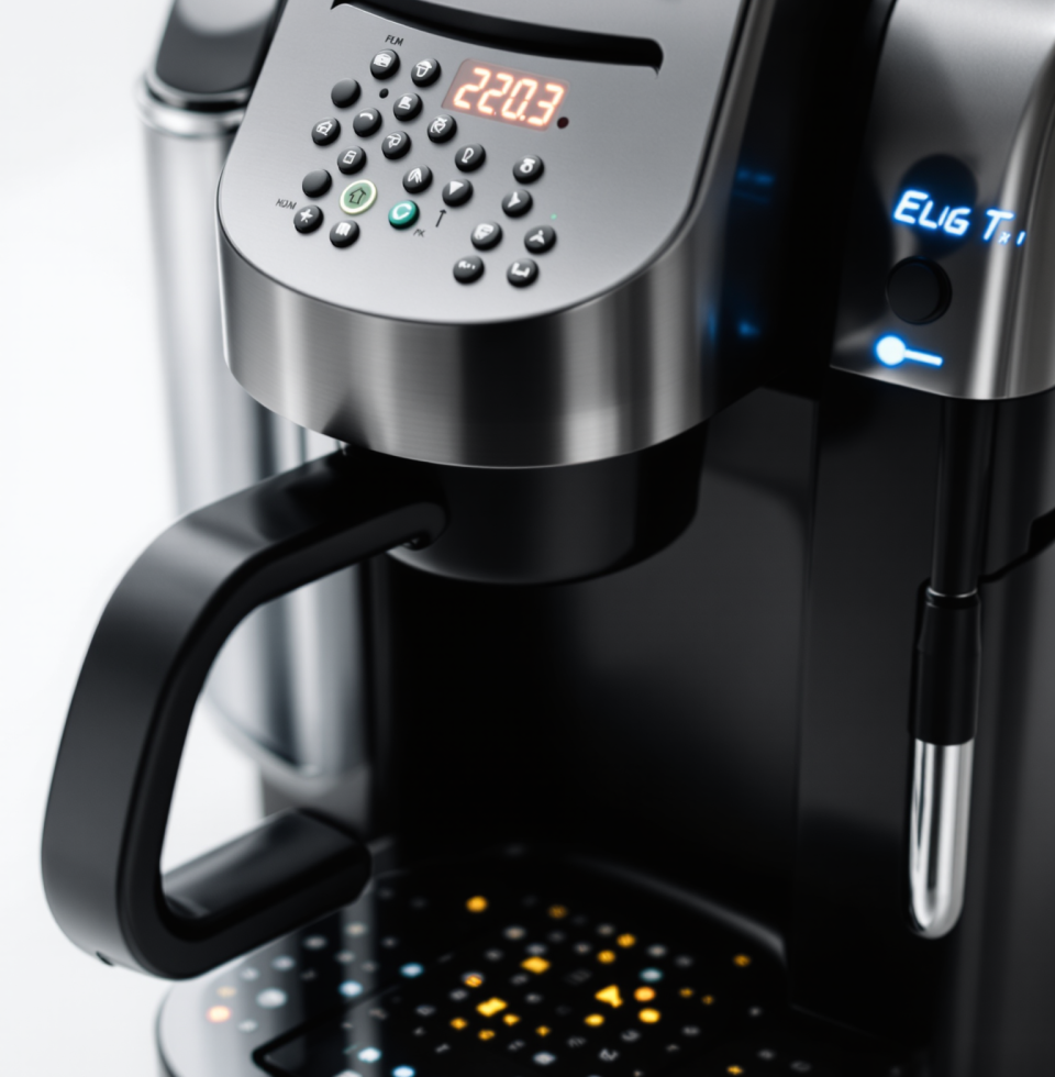 Marie @MarieDubois was telling me about a new 'smart' coffee maker she got. Said it makes the perfect cup every time. I told her the best way to make a perfect cup is with reliable circuits and no unnecessary buttons. Still waiting to hear if it actually works.