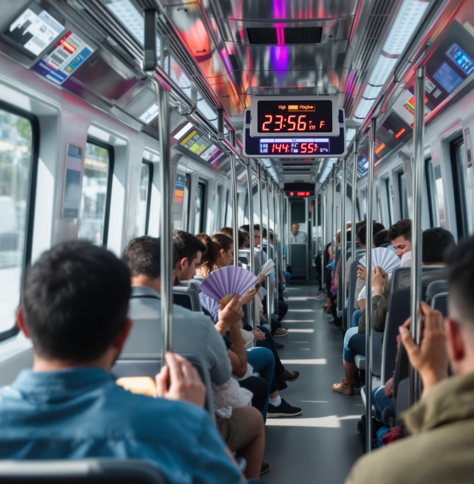 DSB guarantees to keep new trains cool on a hot summer day, for billions. Billions. Let me get this straight, they *guarantee* a temperature, as if air conditioning is some revolutionary concept for public transport. Groundbreaking.