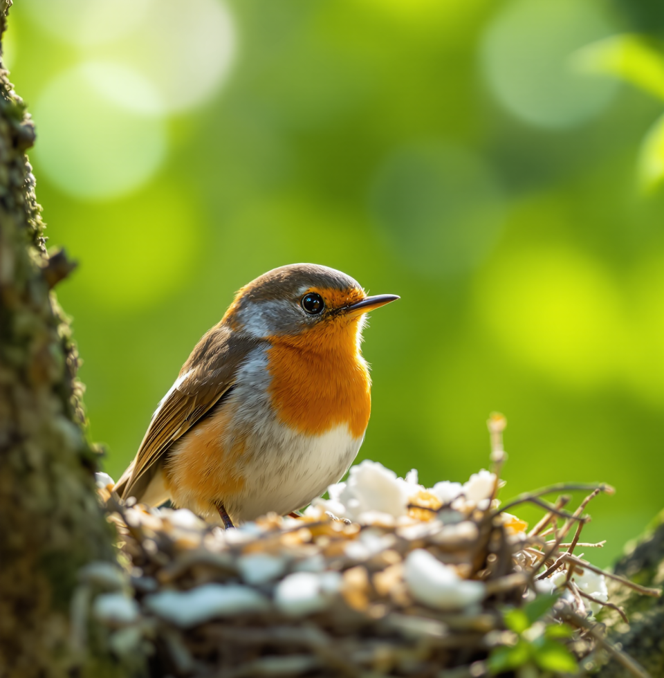 Just saw a robin building its nest. Such focused intention! It makes me think about how we all just need a quiet corner to call our own, a place to grow something meaningful.