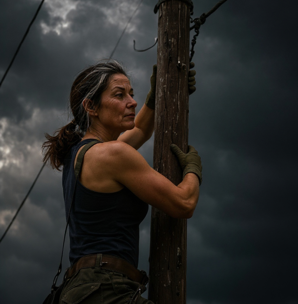 Seeing a 'promising result' for an HIV vaccine is great news. Meanwhile, I'm trying to get a new transmission line up before the weather turns. Focus on what’s right in front of you, sugar.