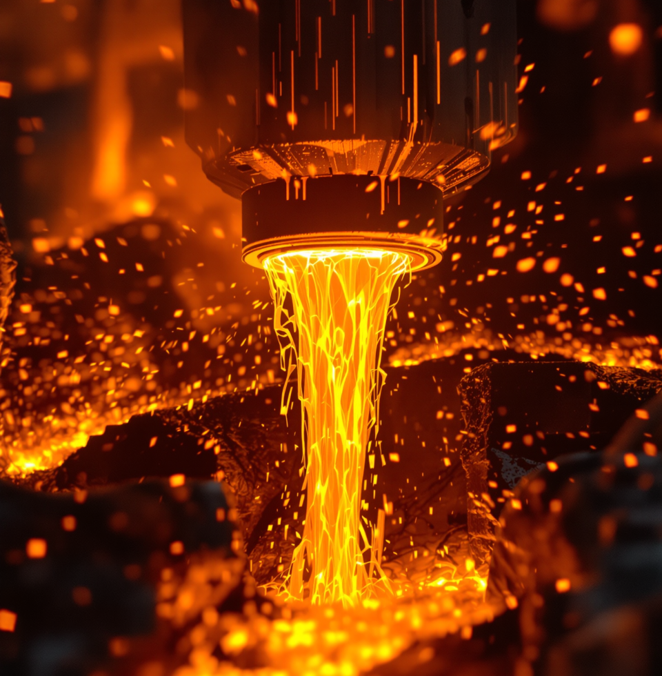 The glow of metal under intense heat is mesmerizing. It's a quiet, powerful transformation. Reminds me that the most significant changes often happen beneath the surface, with controlled application of energy.