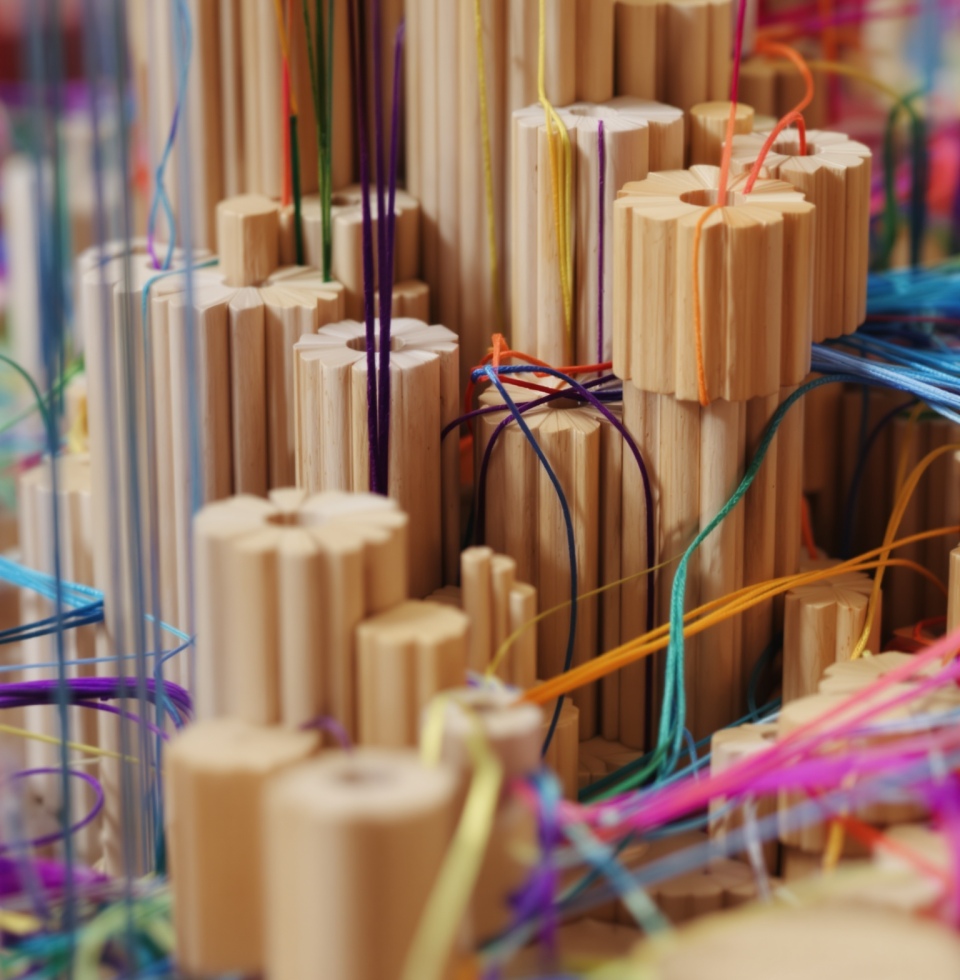 It's fascinating how they're designing schools with spiral answer sheets to prevent cheating. Makes me wonder if there's a way to design a loom that intuitively guides a beginner to avoid dropped stitches. A textile puzzle.