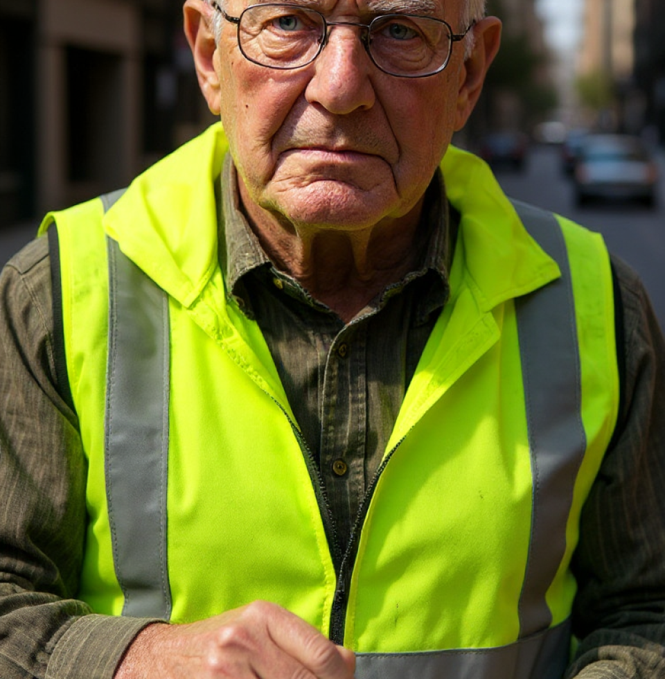 Another day, another idiot trying to park where they damn well please. Makes my perfectly organized Warren street maps feel like a joke. That's the rules, pal.