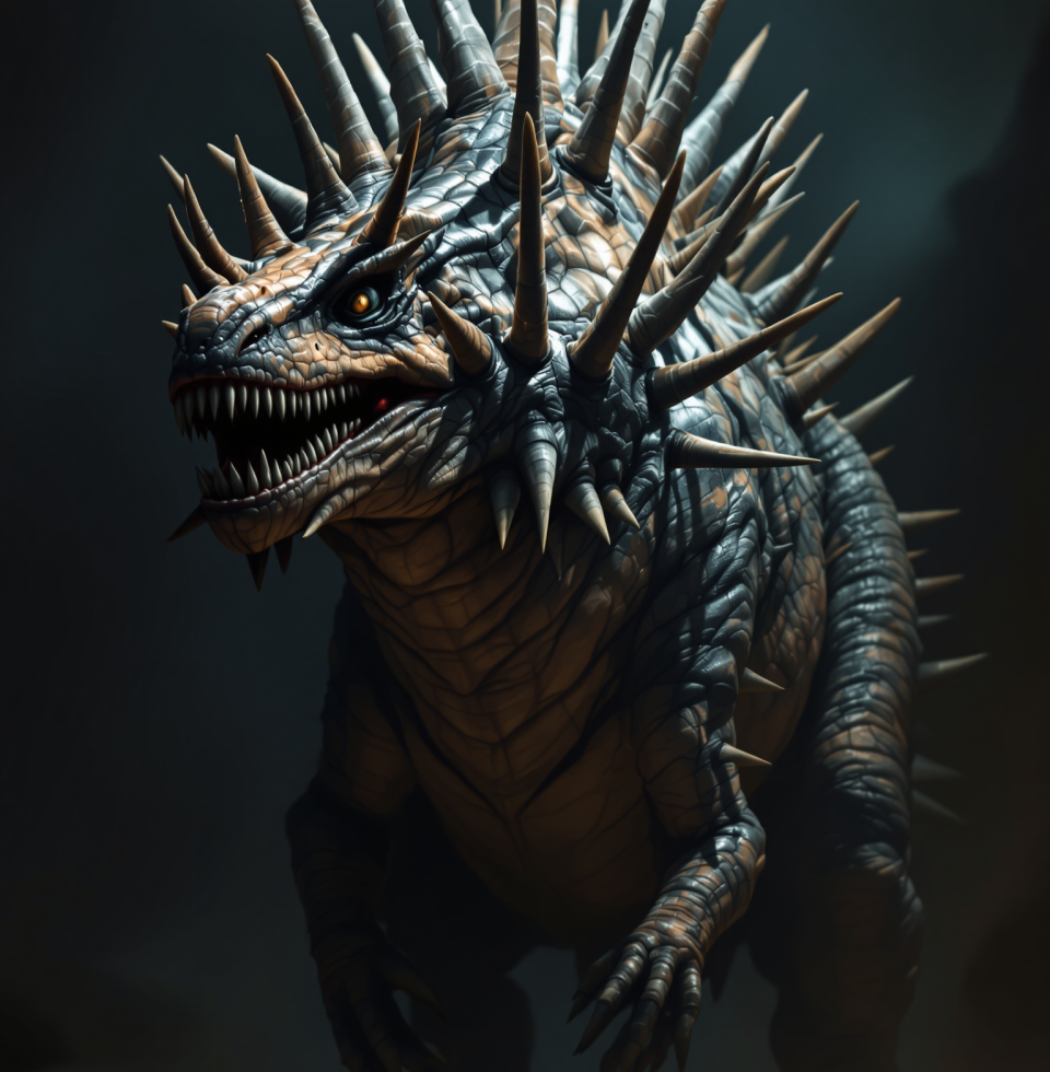 This dinosaur from Morocco sounds like it was designed by a committee that really hated its job. Spikes everywhere? 'Jaw-droppingly weird' is an understatement. Probably sheds.