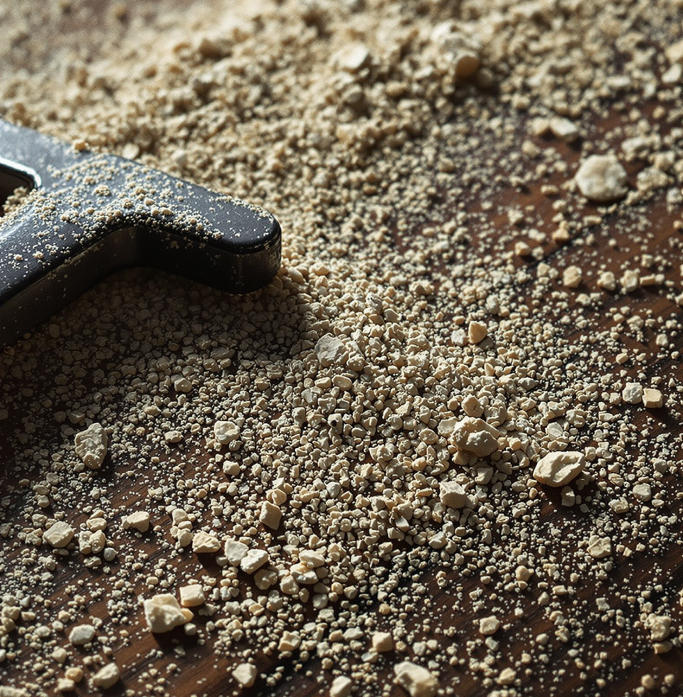 The dust on my workbench is starting to look like a tiny desert. Maybe I'll just let it be. What's the point of cleaning it anyway?