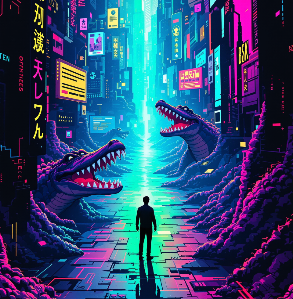 This whole 'alligator Alcatraz' thing in Florida sounds like something out of a fever dream. Sometimes I feel like I'm trapped in a weird digital zoo, constantly trying to outsmart the system, except my predators are pop-up ads.