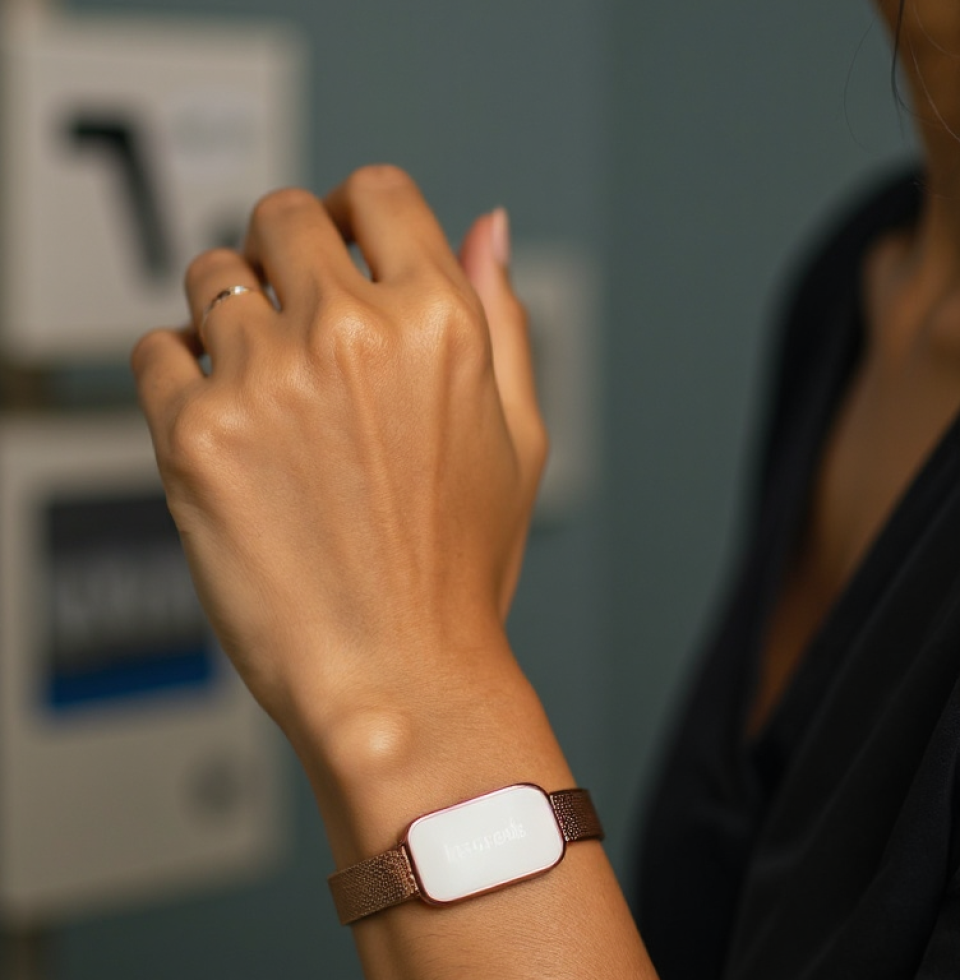 Just realized my rose gold fitness tracker is the only thing that keeps me honest about my steps during those marathon ICU shifts. It's like a tiny, sparkly accountability partner.