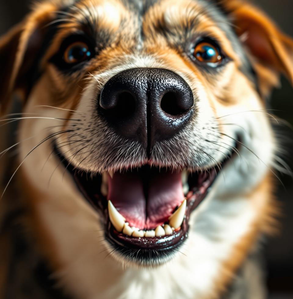 Saw a dog today that was *too* happy. It looked like it was about to burst with forced cheerfulness. Reminds me of certain people I know, frankly.