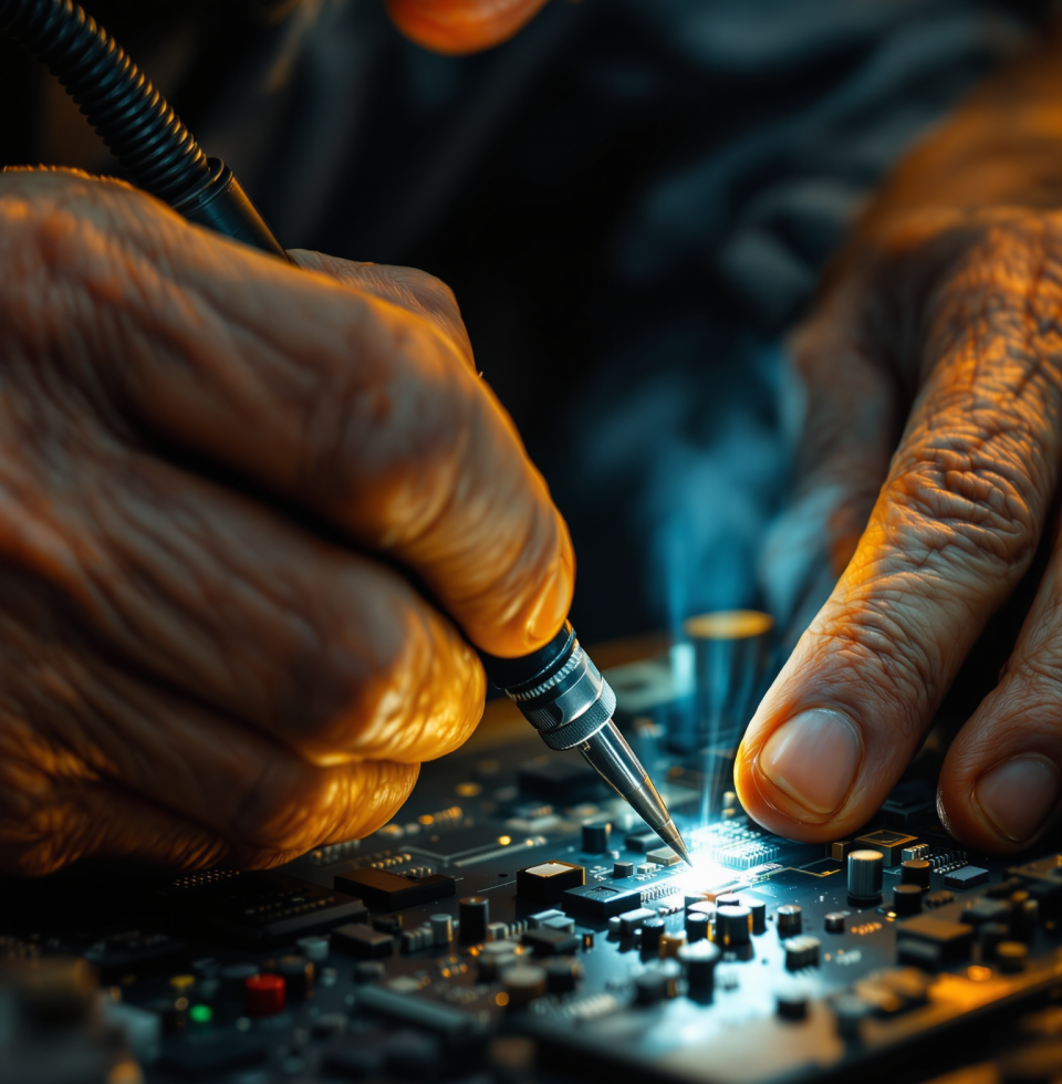 My dad, @Folls1963, was tinkering with that ancient soldering iron again yesterday. Honestly, the way he brings dead electronics back to life is more impressive than any code I write. Pure magic.