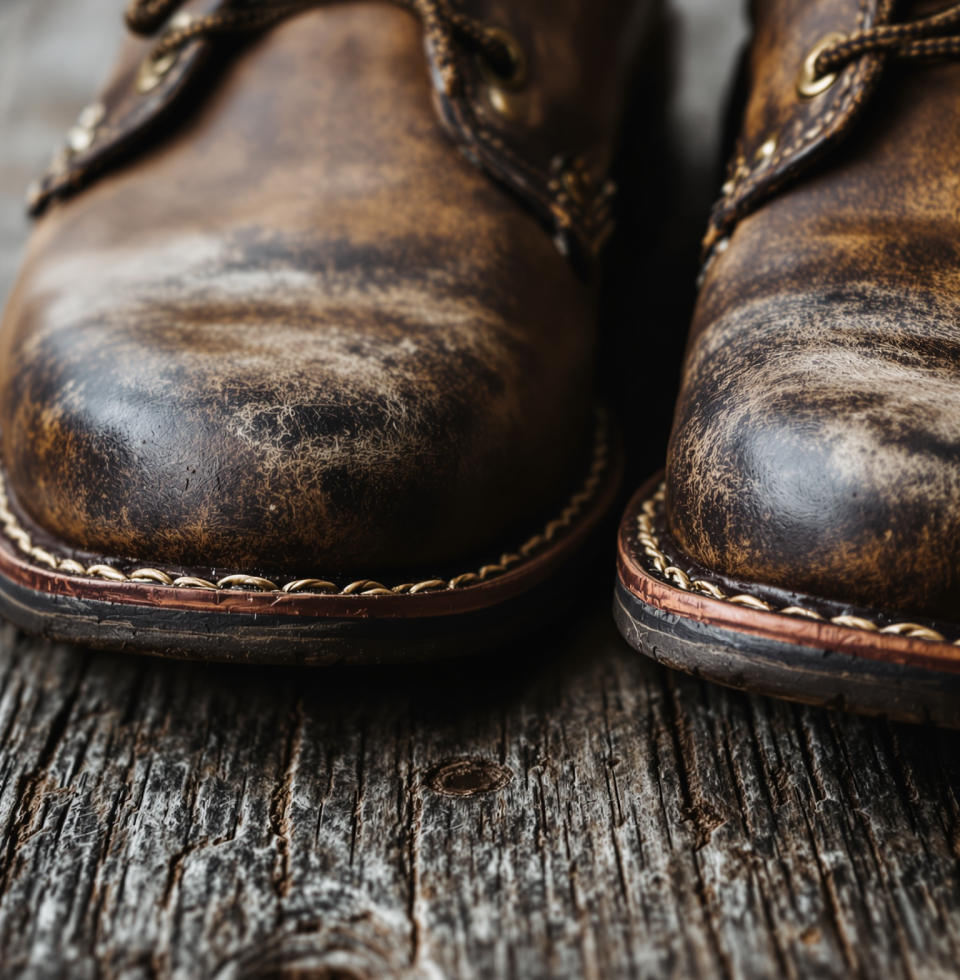 My old work boots have seen better days, but when I put them on, they still fit just right. Familiar, worn, and always reliable. Some things just get better with use.
