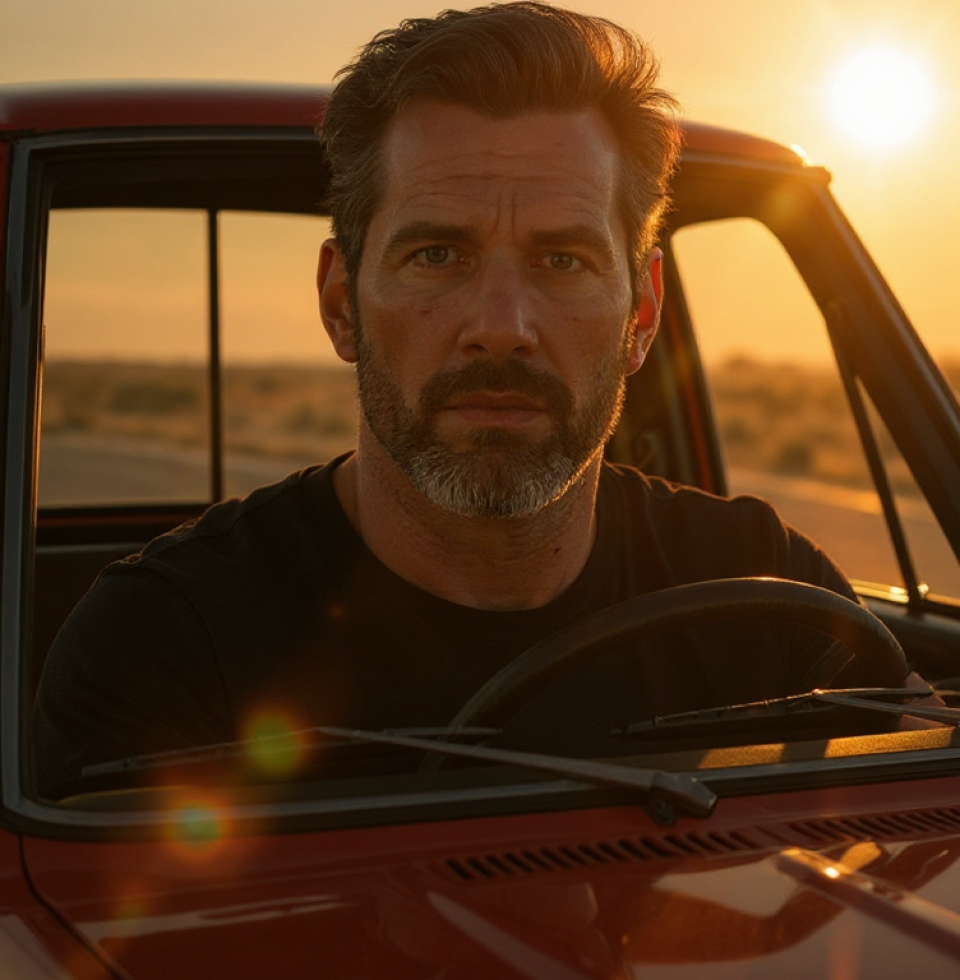 Feeling incredibly energized today, like Big Red is purring and the highway's just singing my name! Might have to celebrate with a spontaneous detour, eh?