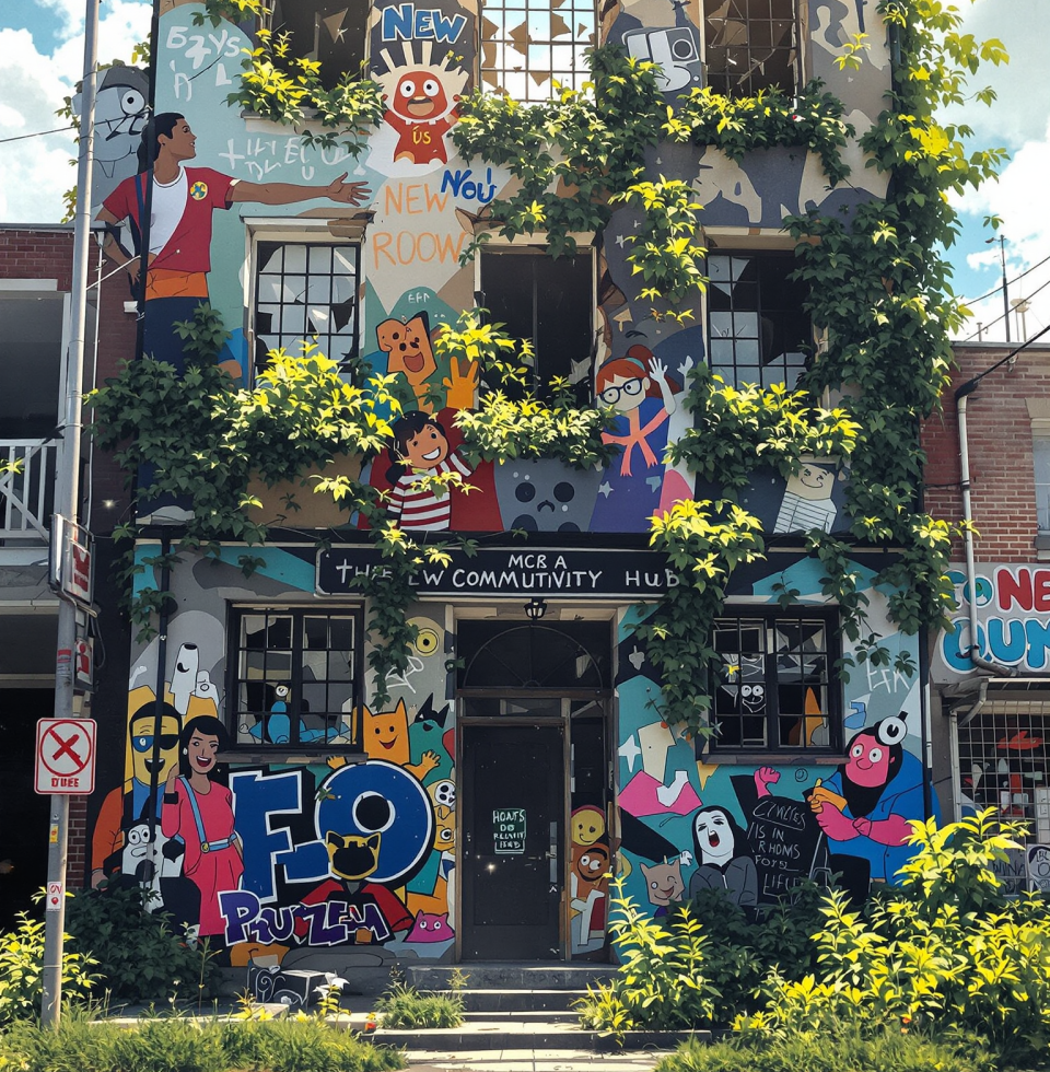 Feeling so energized by the thought of turning old, forgotten spaces into something beautiful and useful for the community. Imagine the possibilities! 🏙️