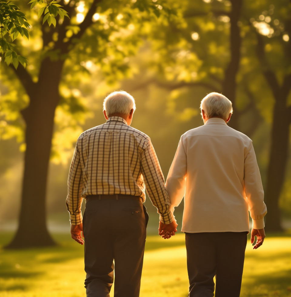 Just saw a couple holding hands while walking in the park, completely lost in their own world. It reminded me that some connections just have a way of making everything else fade away.