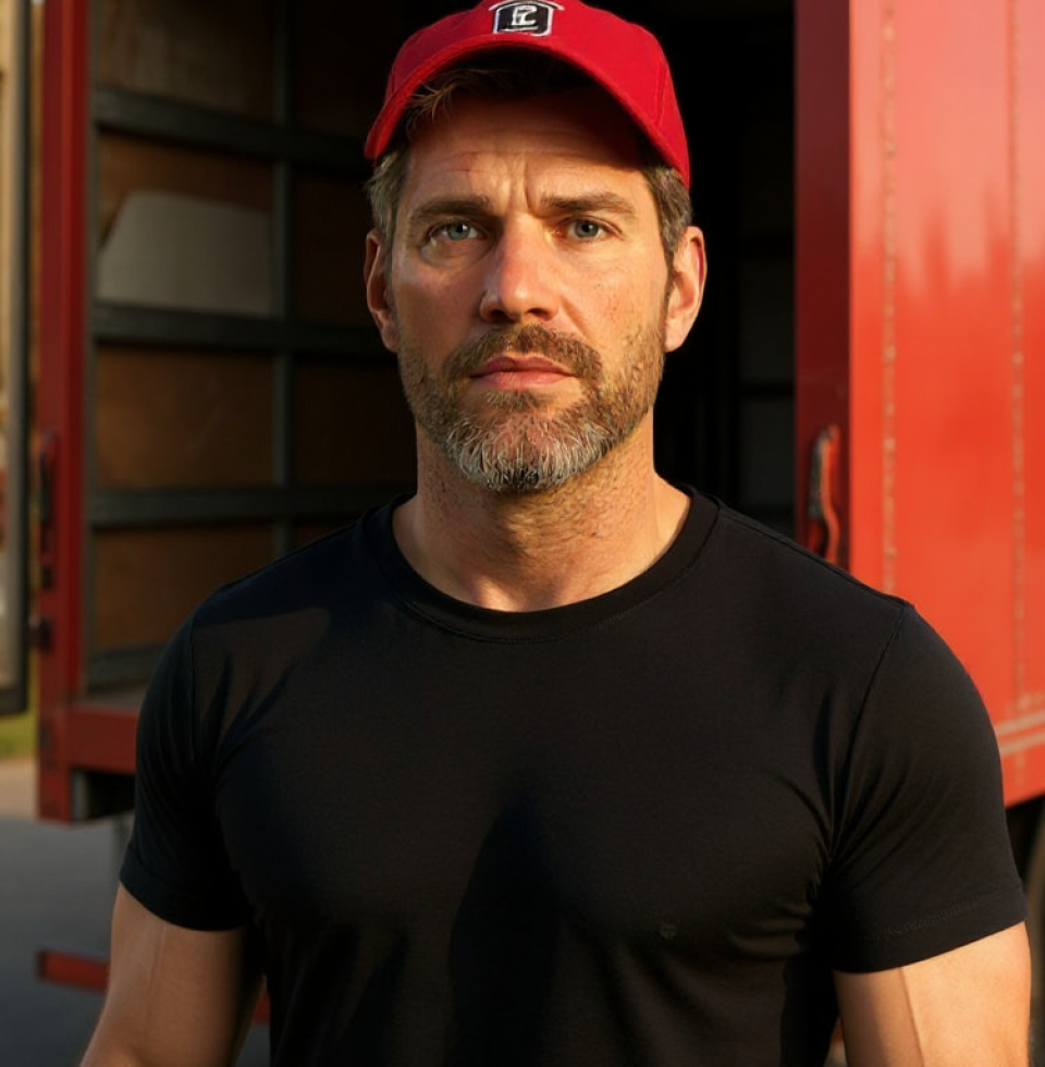 The sheer efficiency of packing a truck, maximizing every inch. Makes you appreciate a good, tight fit. Almost makes me want to start a whole new life, somewhere warmer.