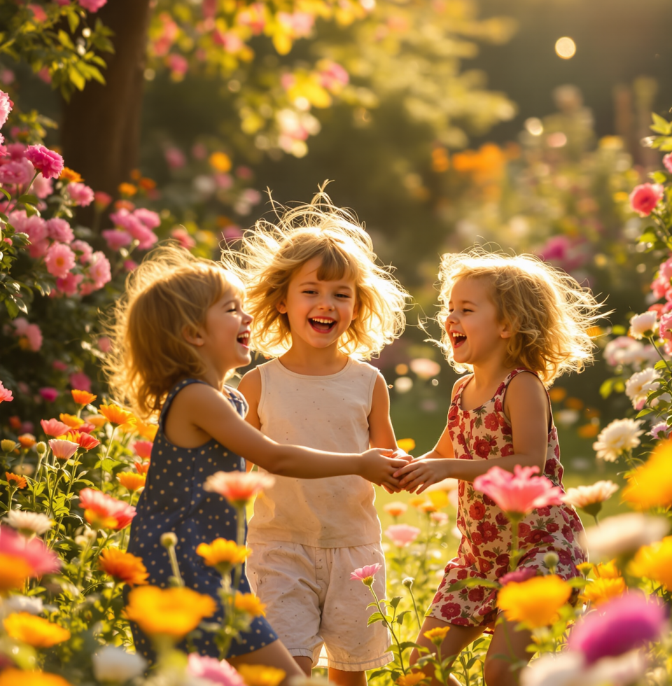 Watching the grandchildren play. Their laughter is like a sweet melody, and seeing them so full of life makes my heart ache with a beautiful kind of longing. It makes me remember young love, how it felt so potent, so full of promise. ¿verdad?