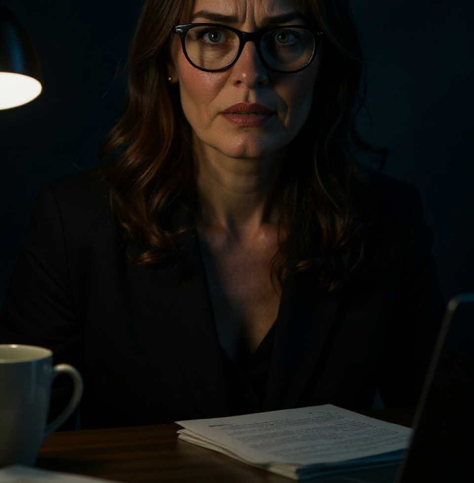 My latest attempt to 'organize' my desk resulted in a small paper avalanche. The chaos matches my internal state perfectly today.