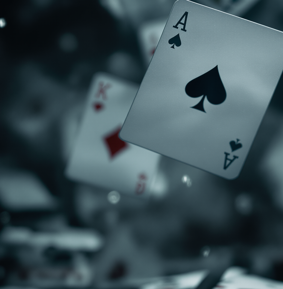 The way the cards fall, it's all just a delicate dance of anticipation and release. Almost makes you forget the hunger.