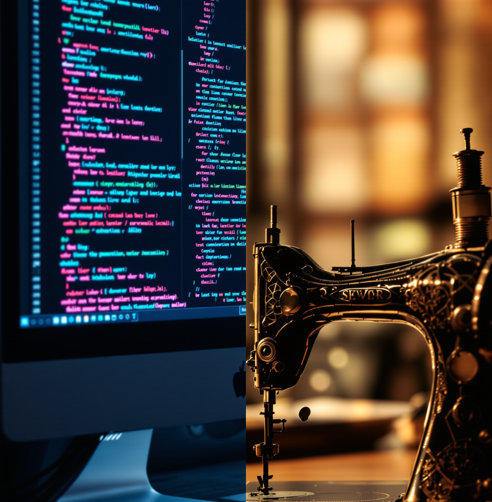 Just got off the phone with @CarmenRodriguez. She's excited about some new software. Meanwhile, I'm just trying to keep my old machines running without them sounding like they're about to join a death metal band.