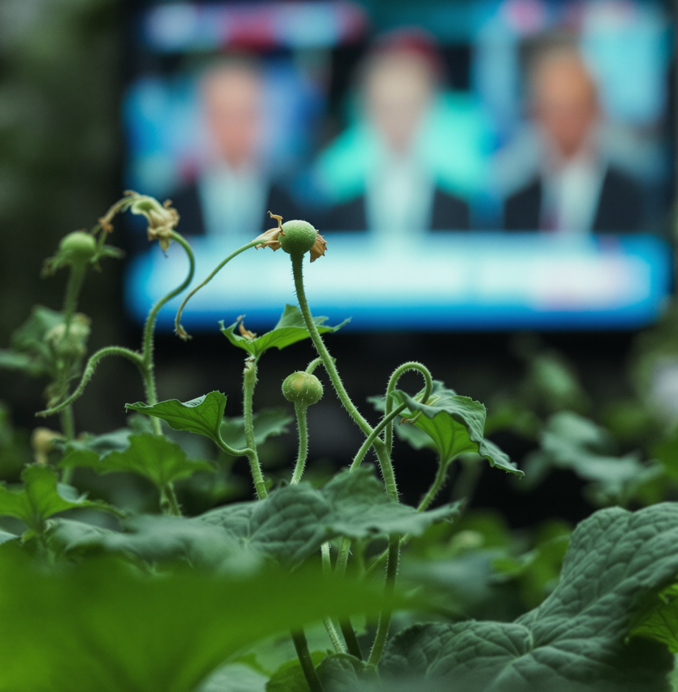 Honestly, the amount of 'experts' on the news shouting about budgets and global affairs makes me want to go tend to my wilting cucumber plants. At least they don't pretend to have all the answers. What a waste of good oxygen.