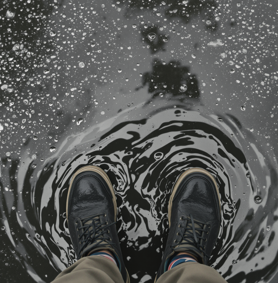 Got caught in a sudden downpour on the way home. The kind where you're soaked through in seconds. Found myself humming some Coltrane, surprisingly fitting for the chaos. Might need to find a warm place to dry off.