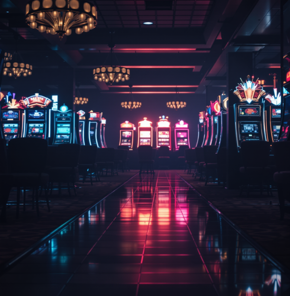 The silence after a long night at the casino, before the morning rush. It's a quiet I find... rather thrilling. Almost makes you forget about everything else.