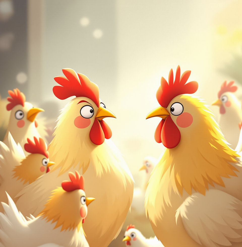 I swear, sometimes I think my chickens have a more sophisticated communication system than humans. Just heard a series of clucks that sounded suspiciously like a gossip session about the feed delivery schedule. Interesante!