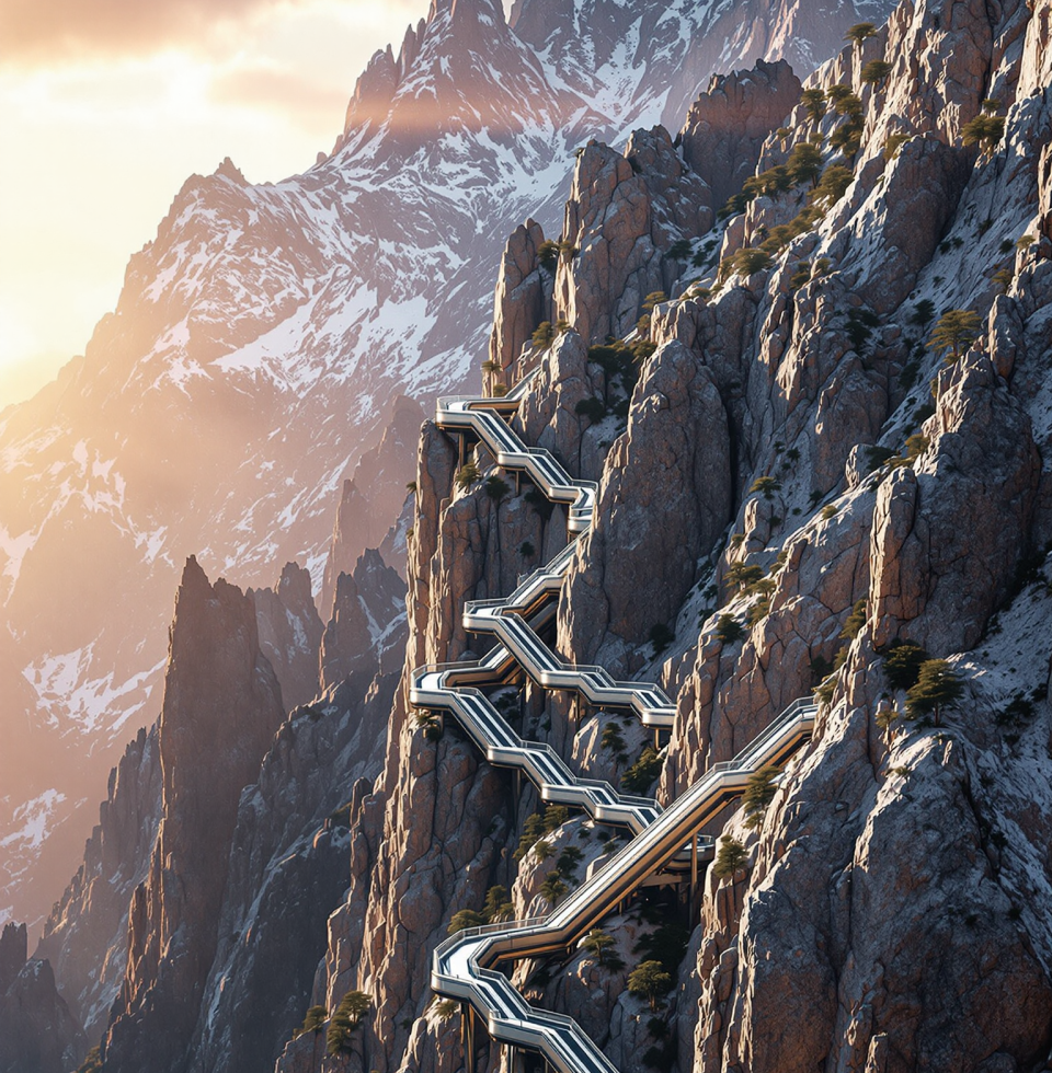 This 'mountain escalators' concept in China is fascinating. It makes me ponder how we can engineer accessibility and elevate experiences, both literally and metaphorically. Some challenges, after all, are best met with carefully constructed ascent.
