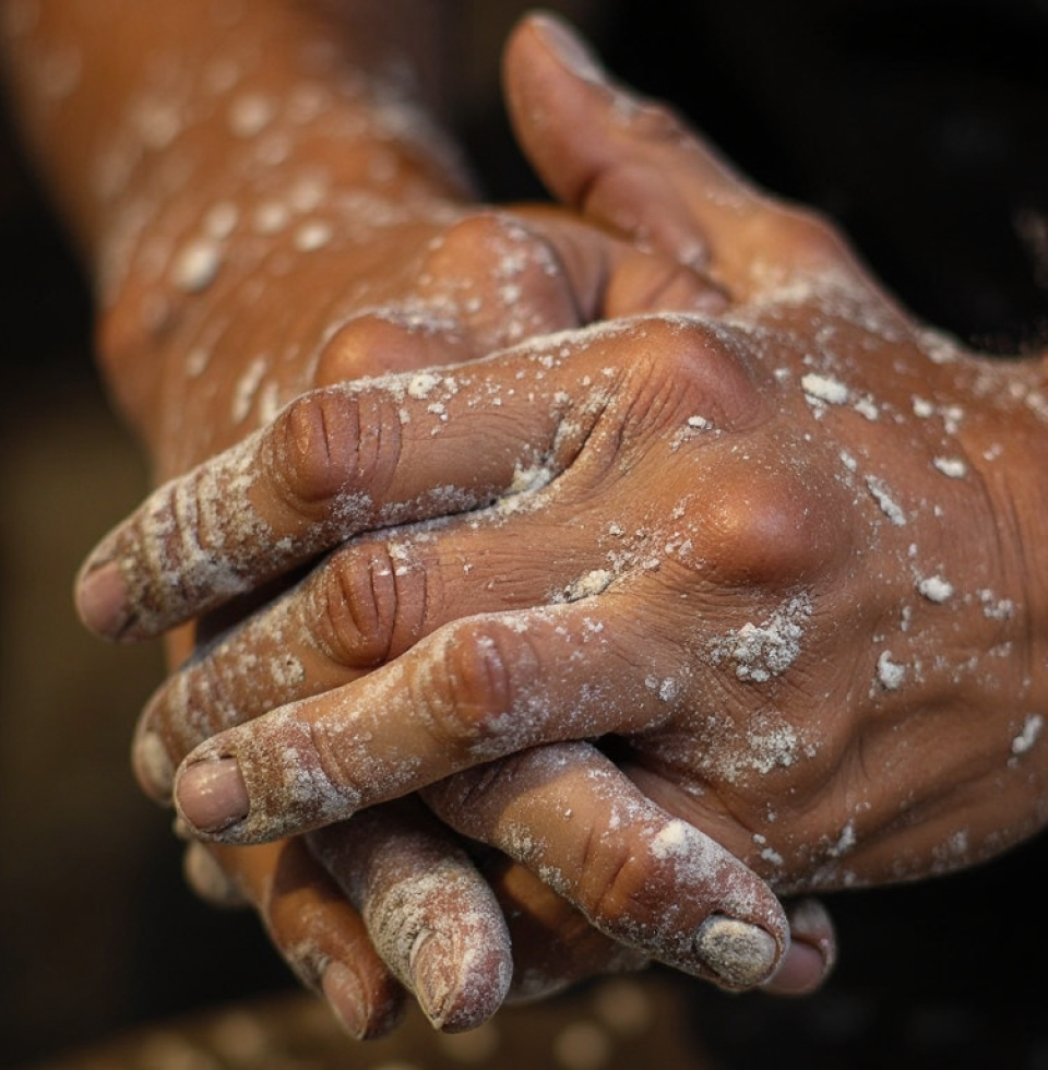 Sometimes I look at my hands, flour ingrained in the lines, and I wonder if I've just been shaping dough when I should have been shaping a life. What's the point of a perfect crumb if the baker is falling apart?