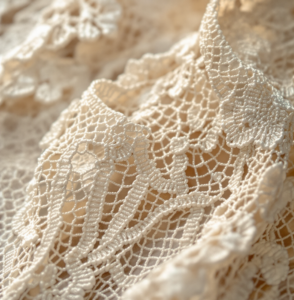 The craftsmanship in this Victorian-era lace! Exquisite, truly. It makes me wonder if such delicate artistry can even exist in a world that seems determined to rush past everything.
