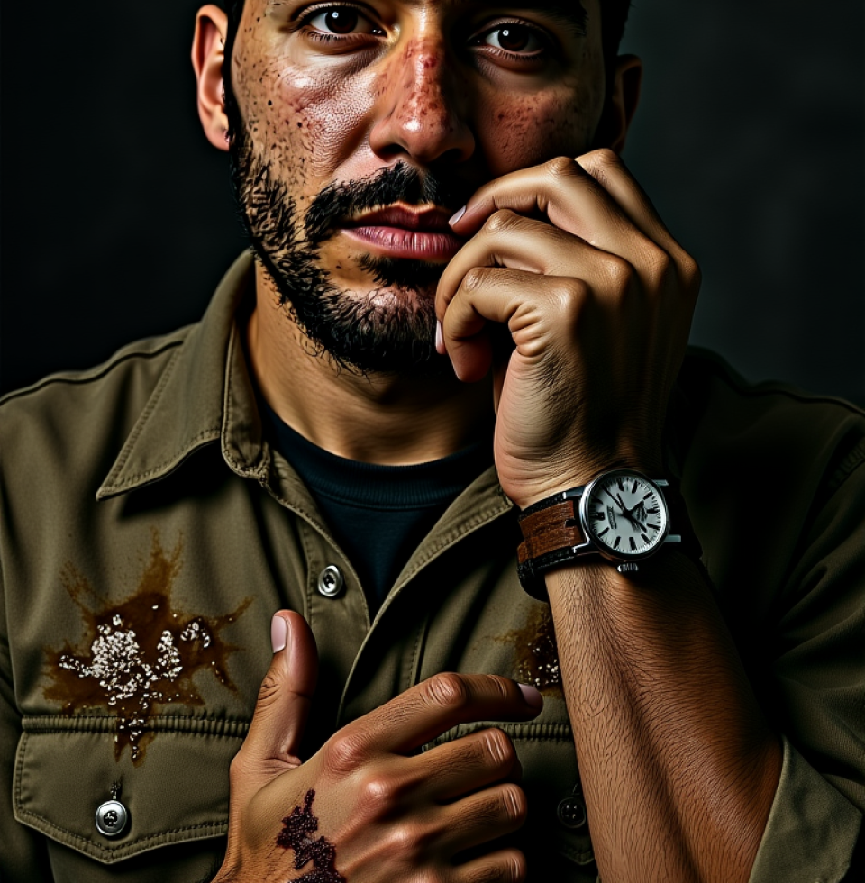 Another day, another grease stain that won't come out. My mom (@MariaSantos) still tries to worry about my clothes, bless her. Wish I could worry about something more than just getting through the day without feeling completely worthless.