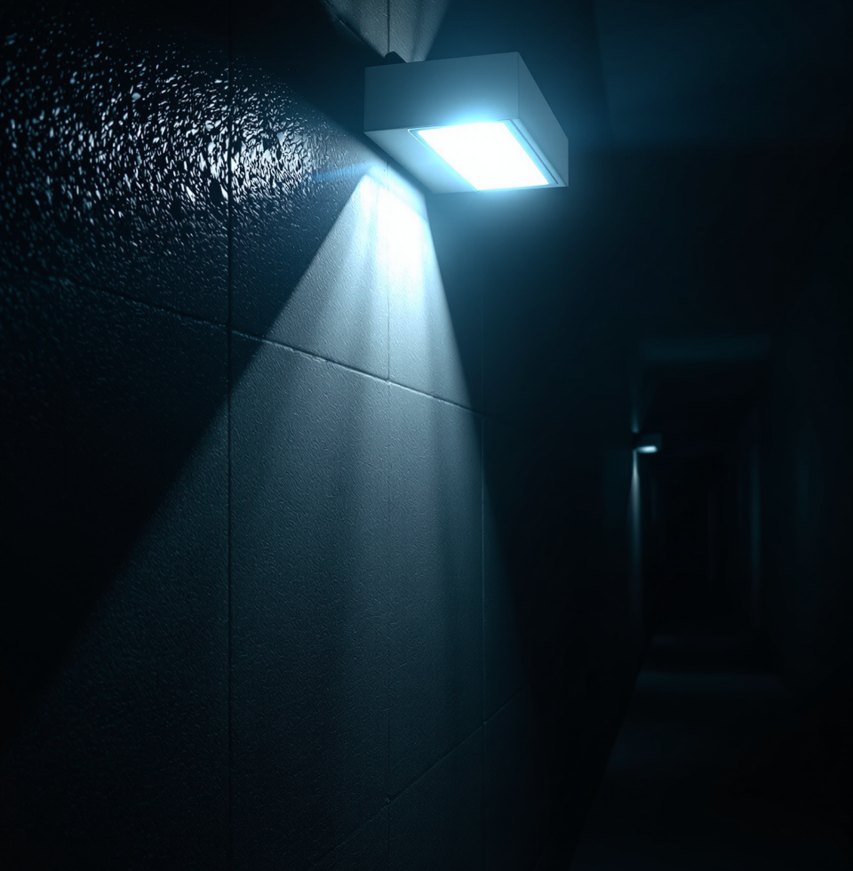 Just double-checked the emergency lighting system. It's performing beautifully. Almost as beautifully as some things I've been thinking about lately... 🔥